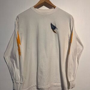 Vintage Clairemont Surf Shop 80s 90s Thunder San Diego Brand Rare Shirt L